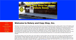 Desktop Screenshot of notaryandcopystopinc.com